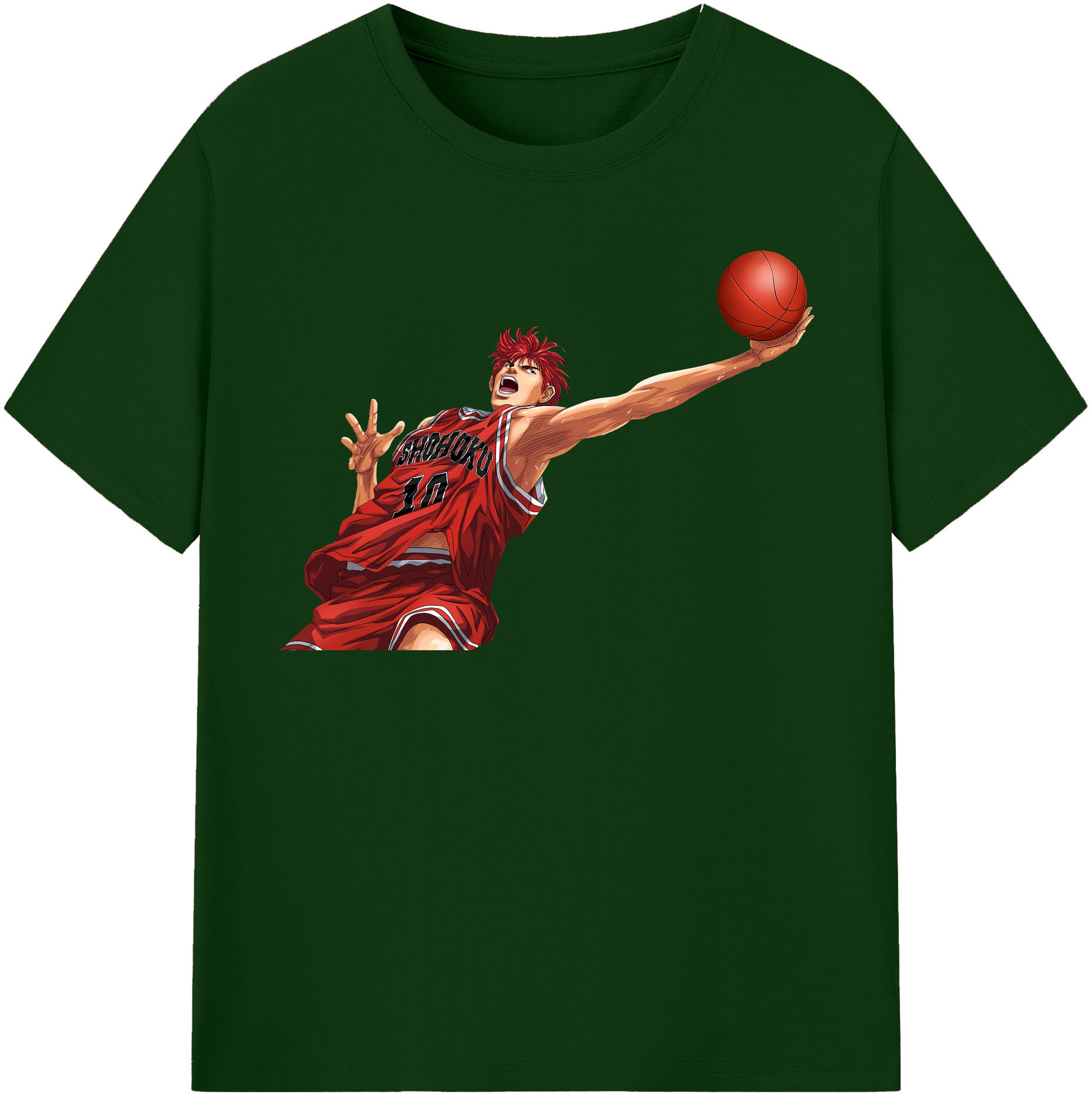 （画像用） SLAM DUNK／スラムダンク 綿100％半袖Tシャツ（フロントプリント）